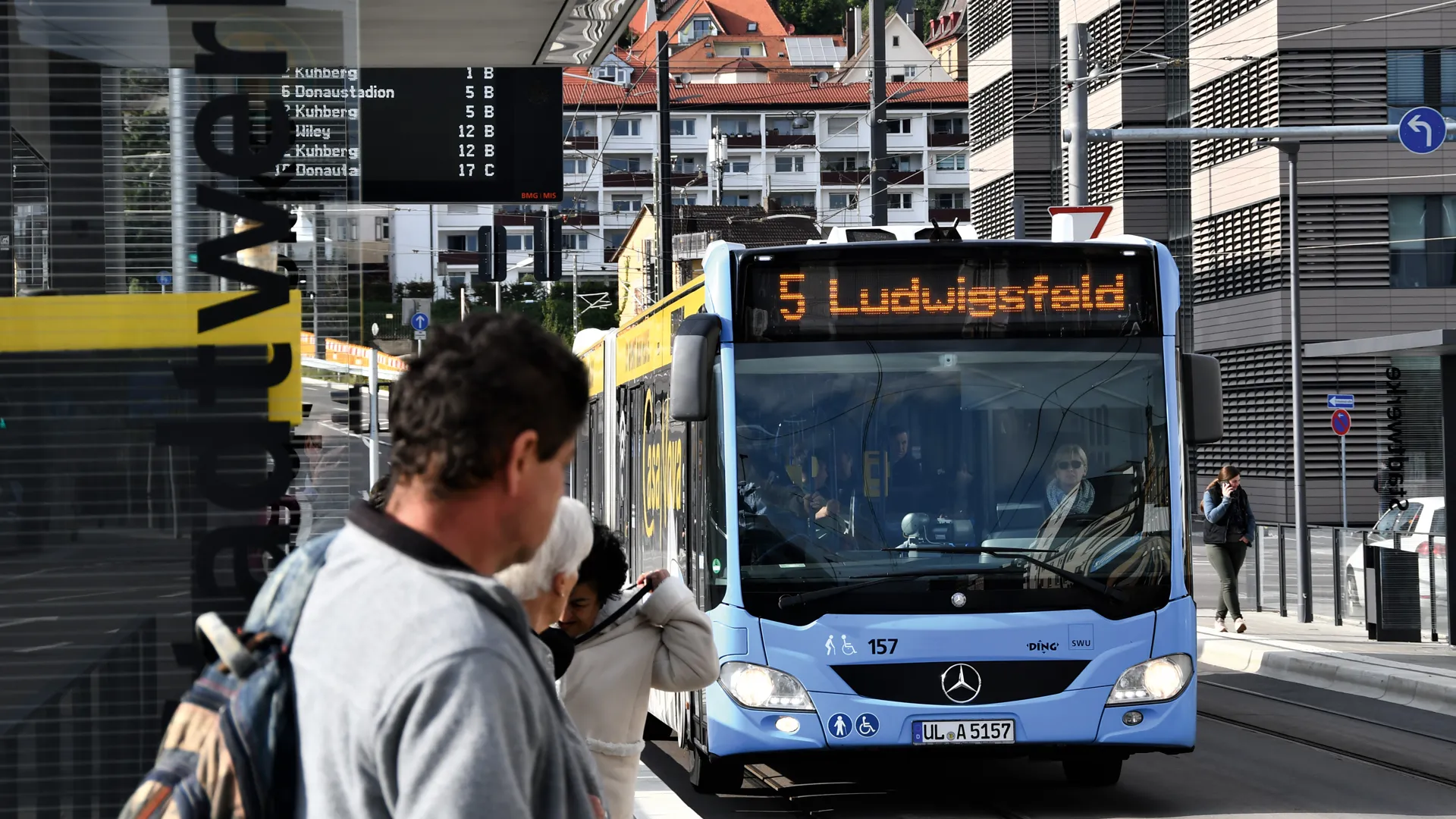 SWU setzt auf Elektrizität im Busverkehr.